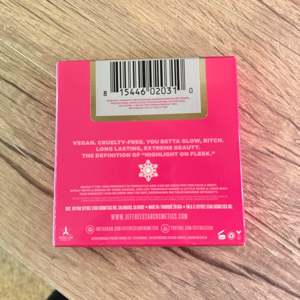 Jeffree Star Cosmetics Peach Goddess Skin Frost Makeup Highlighter Powder NEW - Picture 5 of 10